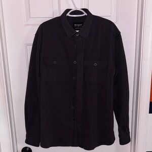 021 ESSENTIAL OVERSHIRT - Charcoal Gray